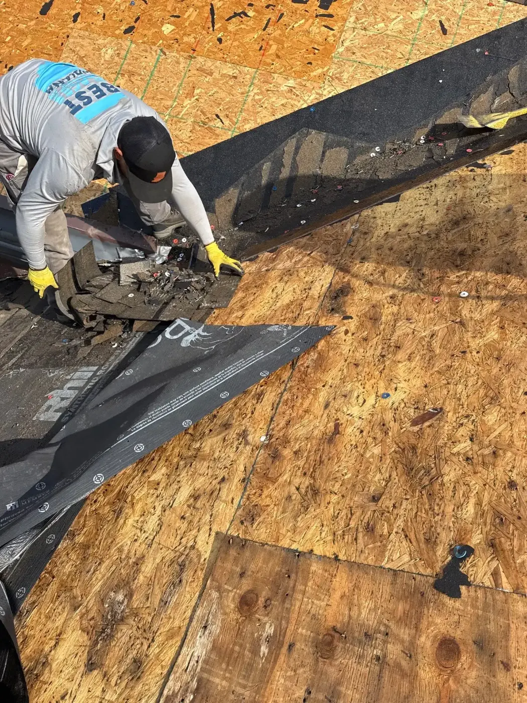 Commercial roof inspection documented in Nora